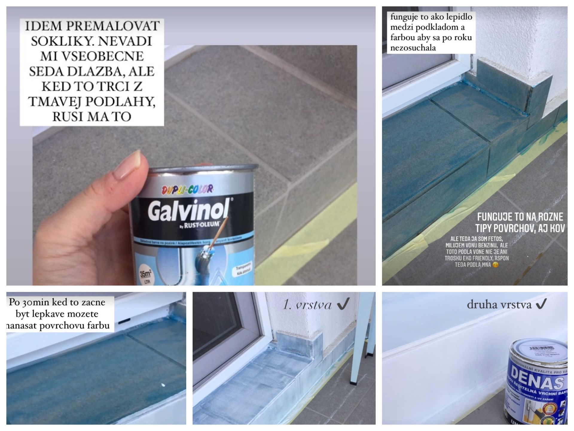 premalovanie soklíka