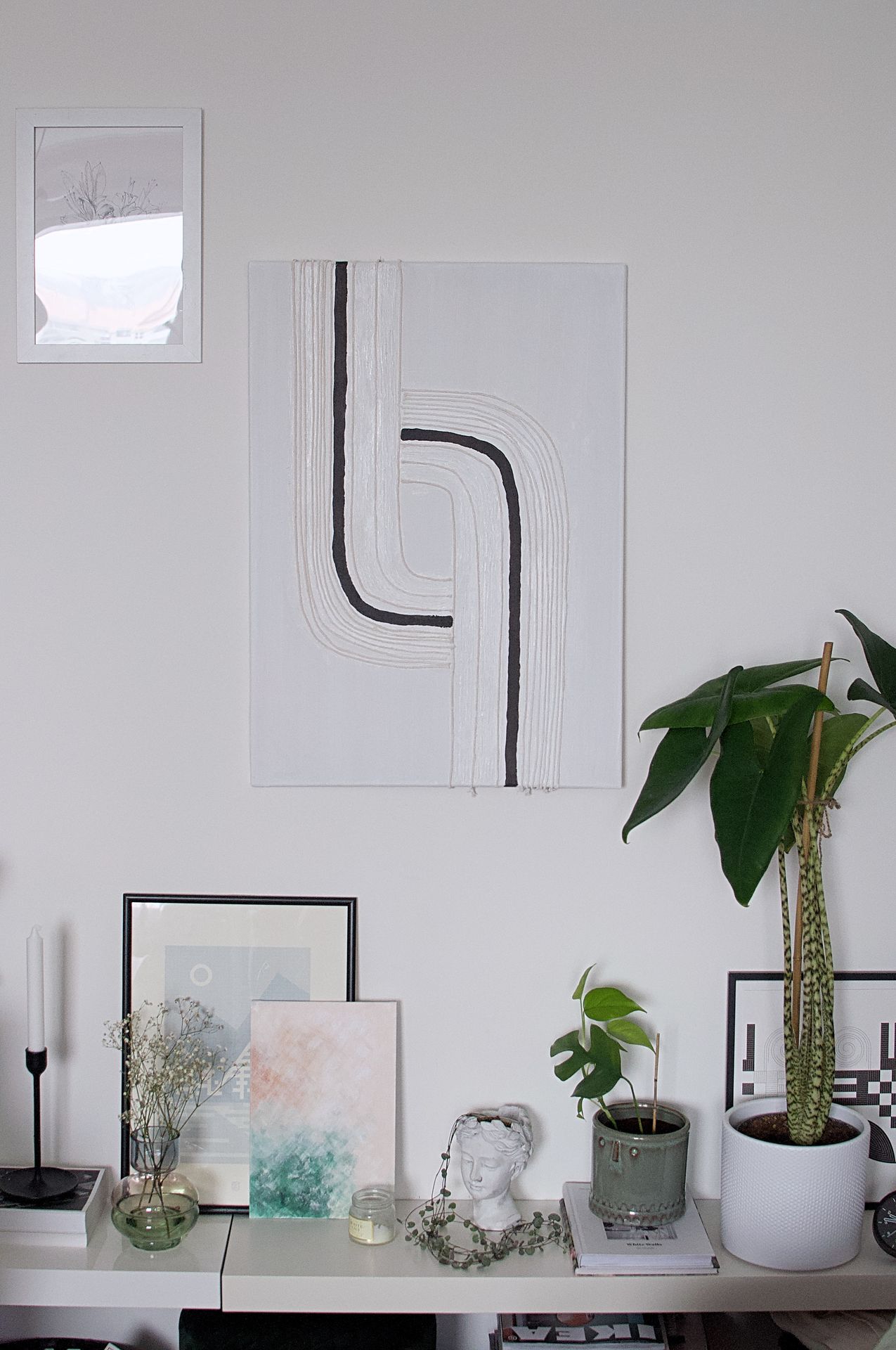 DIY: Obraz v minimalistickom štýle