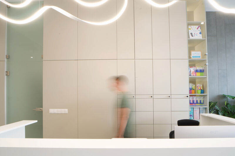 Interiér zubnej kliniky